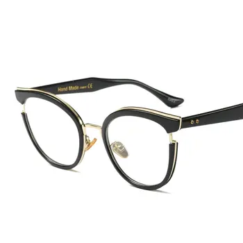 MINCL/2019 Quente mulheres de óculos de leitura retro grande quadro de gato moda feminina óculos com armação de alta qualidade de óculos de leitura NX