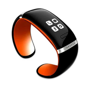 MONGOTEN Inteligente Pulseira L12S Bluetooth V3.0 Pulseira de Relógio de Pulso de Design para o IOS do iPhone Android Smart Design Watch