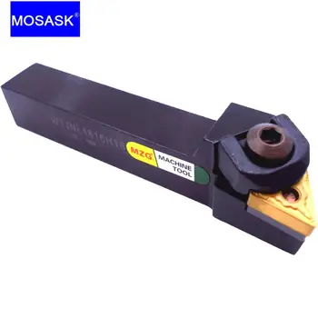 MOSASK WTJNL Ferramentas Titulares Bar WTJNL1616H16 de Torno CNC de Usinagem Fresa de metal duro Insertos Torneamento Externo porta-ferramentas