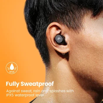 MPEG TWS Fones de ouvido Bluetooth NOVO 2020 Fones de ouvido sem Fio Verdadeiro Fones de ouvido Em Ouvido Estéreo de Fone de ouvido Sport TWS Bluetooth 5.0 Fone de ouvido