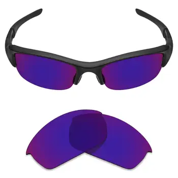 MRY de Substituição de Lentes(Lentes) para-Oakley Flak Jacket Óculos de sol - Azul Orquídea