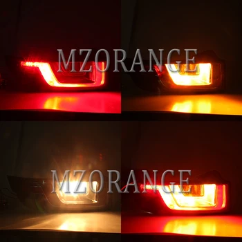 MZORANGE DIODO emissor de Luz da Cauda Para o Range Rover Evoque 2016-2018 Ano de Alta Qualiyt Esquerda para a Direita Faróis de Luz Sinal de volta