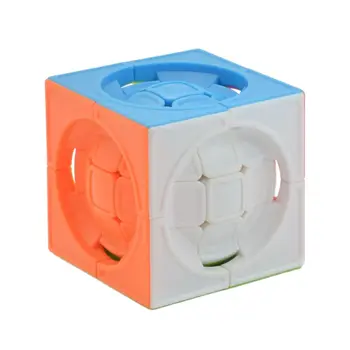 Mais recentes venda Quente Deformado 3x3x3 Centrosphere Cubo mágico 3x3 Cubo Mágico Quebra-cabeça Stickerless Educacional Dom Criança Brinquedos Jogos