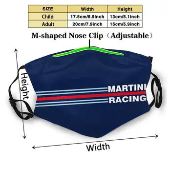 Martini Racing Engraçado Legal Pano Máscara Que Eu Racing Team Racing Club Motor Golfo Alfa Romeo Eu Racing