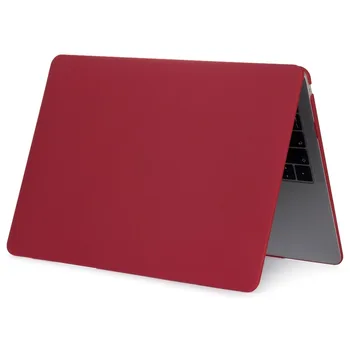 Matte Fosco Completo Caso de Laptop Para MacBook Air 13 A1932 Ar Retina 11 12 13.3 15 Para Mac 2019 Novo Pro De 13 de Toque do modelo de Barra A2159