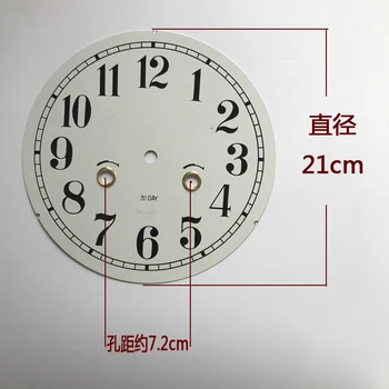 Mecânico de Discagem Rosto Relógio de Parede Acessórios DIY Design Dial Vintage Mecânica Remodelado Peças de Maquinaria De Reloj Peças de Relógios
