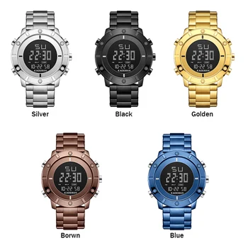 Mens Watch Militar Resistente à Água KADEMAN Relógio do Esporte Exército LED Digital de Pulso, Cronómetros para o sexo Masculino Relógio Masculino Relógios