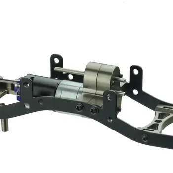 Metal RC Corpo Chassi Kit se Encaixa para WPL C14 C24 1/16 Upgrade de Carro Caminhão de Peças Sobressalentes para Automóveis distância entre Eixos Montar Shell Quadro