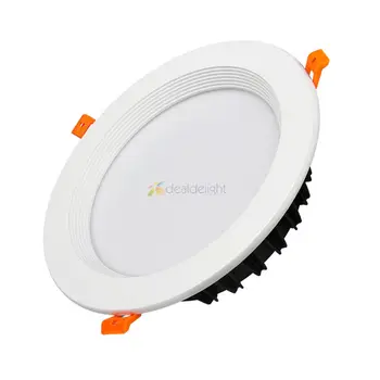 Miboxer 25W RGB+CCT Diodo emissor de luz Downlight FUT060 temperatura de Cor de Brilho Ajustável sem Fio wi-FI de Controle de APLICATIVO AC100-240V
