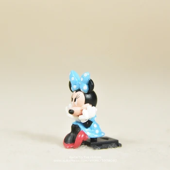 Mickey de Disney do Rato de Minnie 3-4cm Modelo de Anime Boneca de PVC Figuras de Ação Acessórios Figuras de Brinquedos Para as Crianças do Presente do Brinquedo das Crianças