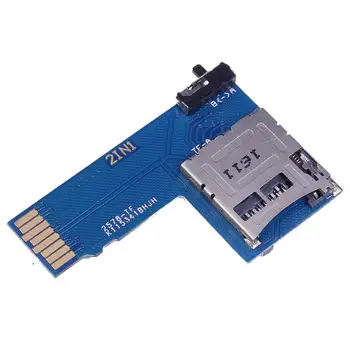 Micro SD Cartão de Memória de Armazenamento, Placa de Blindagem do Módulo de Icstation 2 em 1 Sistema Dual Switcher para o Raspberry Pi B+ 2B 3B