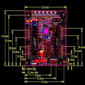 Mini projeto do módulo de switch ethernet da placa de circuito para ethernet módulo switch 10/100mbps 5/8 porta PCBA da placa do OEM da placa-Mãe