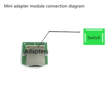 Mini projeto do módulo de switch ethernet da placa de circuito para ethernet módulo switch 10/100mbps 5/8 porta PCBA da placa do OEM da placa-Mãe