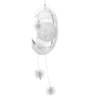 Moderna, Pingente luzes de Teto de Lua Estrela Lustre Pendurado a Lâmpada de Decorações de Natal Para as Crianças as Crianças em casa o dispositivo elétrico de Iluminação