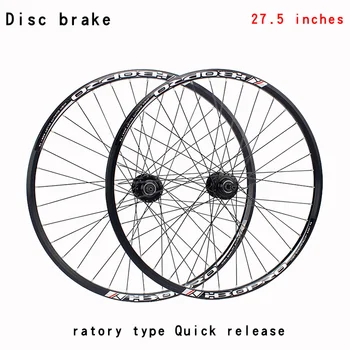 Montanha de bicicleta 27.5 polegadas, freio a disco rodas de 2 Rolamento Peilin freio a Disco flor de tambor roda de bicicleta conjunto