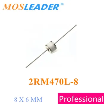 Mosleader GDT 2RM470L-8 8X6MM 100PCS 2RM470L 2RM470 2R470 470V 2RP470M-8 Made in China