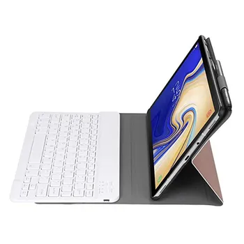 Mosunx Caso do Teclado Para Samsung Galaxy Tab 8 2019 T290 Caso de Tablet Com Destacável Blueteeth Tampa do Teclado 1029#2