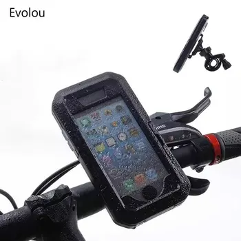 Moto Suporte do Telefone Móvel de Apoio para o iphone XS MAX XR Saco Impermeável Guidão de Bicicleta Titular Suporte para iphon 5se X 6 7 8 P