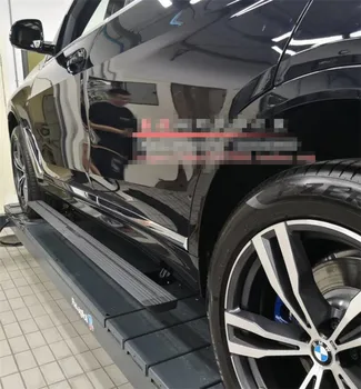 Motor elétrico Automático Interruptor Fechado estribos Para BMW X7 G07 2019 2020 2021 Passo para o Lado da Barra de Pedais Nerf Bars