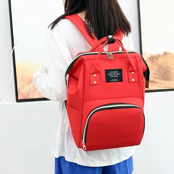 Mulheres Backpack do Laptop Sacos de Escola Múmia Moda de Bolsa Multifuncional de Grande Capacidade Mochila Exterior de Viagens Mãe e o Bebê Backp