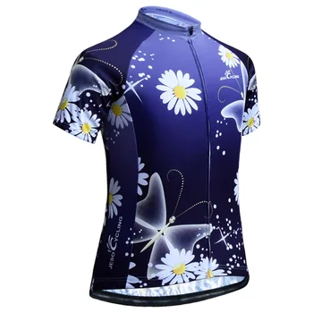 Mulheres de Ciclismo Jersey Superior Camisas MTB Bicicleta Jersey Ropa Maillot Ciclismo de Verão de Manga Curta Respirável Ciclismo Roupas
