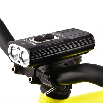 NITENUMEN 1800Lumens Moto Front Light de Ciclismo do Farol de Bicicleta Lanterna elétrica Recarregável, Impermeável 6800mah Led Lâmpada de Cabeça Para MTB