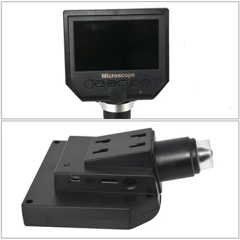 NOVO 600X 3.6 MP Microscópio Digital 4.3
