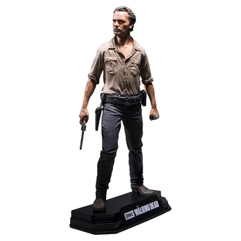 NOVO quente 15cm de The Walking Dead Temporada 8 Rick Grimes, Daryl Dixon Negan figura de ação brinquedos coletor de presente de Natal boneca com caixa