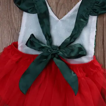 Natal Infantil De Recém-Nascidos Roupas De Menina Tutu Vestido De Tule De Romper Macacão Sunsuit Roupas Traje De Vestidos De Renda
