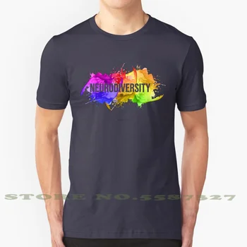 Neurodiversidade Projeto Fresco Da Moda De T-Shirt Tee Neurodiversidade Autismo Autismo Sensoryoverload