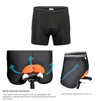 Newboler Gel Fietsen Shorts 5D 20D Heren Onderbroek Mountainbike Shorts Fiets Gevoerde Ondergoed Voor Fiets Downhill Vtt Korte