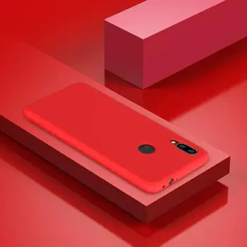 Nillkin em Borracha Tpu Nota 7 Pro Caso para Xiaomi Redmi Nota 7 Caso de Silicone Líquido Toque Macio da Tampa Traseira Nilkin Caso de Telefone