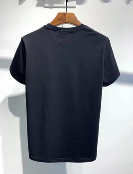 No exterior Autêntica 2020 NOVA T-Shirt D2 S-Pescoço Curto tees Tops de manga DSQ2 Roupas masculinas DT829