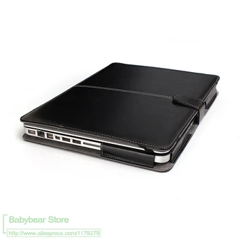Notebook Laptop Case Para manter o seu Macbook Pro Retina 11 12 13 15 PU de Couro Luva Para o Mac book pro Caso de toque bar A1706 A1707 A1708