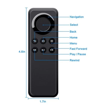 Nova Promoção CV98LM Substituição do Controle Remoto para o Amazon Fire Stick TV 4k de Controle Remoto