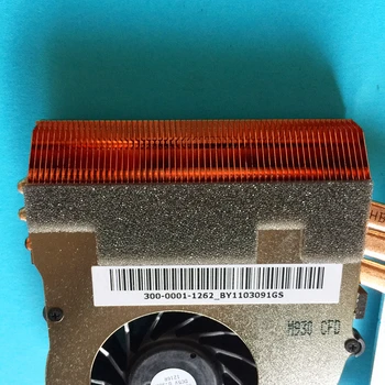 Nova fan CPU notebook com dissipador de calor do radiador tubo de cobre módulo para Sony Vaio VPCF129FC VPCF132FX VPC-F132FD F133FX F137FX Série