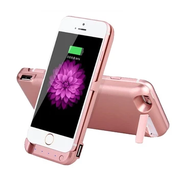 Novo 4200mAh Telefone Celular Carregador de Bateria para o iPhone 5 de 5 anos SE o Backup do Banco do Poder de Carregamento Externo de Caso para o iPhone Caso de Cobertura de