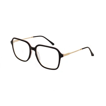 Novo Design Grande Quadro Do Acetato Mulheres Homens Óptico De Óculos De Miopia De Prescrição De Óculos De Leitura Espetáculo Quadro