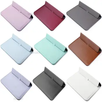 Novo PU de Luxo, capa de Laptop Saco Para manter o seu Macbook Pro Retina 11 12 13 13.3 15 16 polegadas sacos de Caso para o Mac book M1 Chip Ar Pro caso