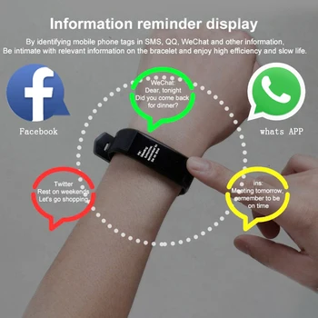 Novo Smart Watch Homens Mulheres Monitor de Ritmo Cardíaco e a Pressão Arterial de Fitness Tracker Smartwatch Relógio do Esporte para ios android