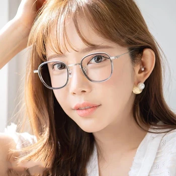 O coreano Rodada Óculos SUAVE de COCO Quadro de Armações Unissex, os Óculos Retro Óculos de Prescrição Homens Mulheres miopia quadro