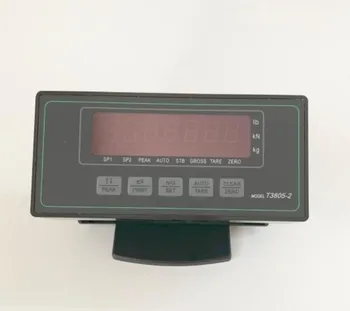 O pico de realização do controlador da célula de carga indicador de força do instrumento de visualização T3805 Instrumento de Pesagem 7 Semi-Digital