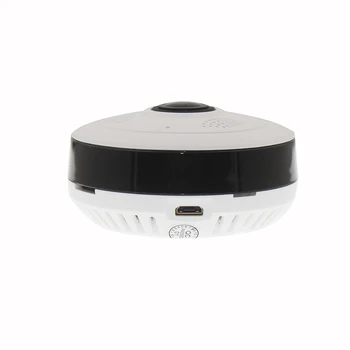 Olho-de-peixe Câmera de Segurança de 360 Graus 960P sem Fio Panorâmica da Câmera do IP de 1.3 Megapixel HD Monitorização de Vigilância de Vídeo Visão Noturna