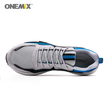 Onemix2019 tênis masculino retro parte superior fresco respirável, sapatos esportivos, sapatos desportivos para homem exterior sapatos