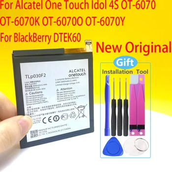 Original 3000mAh TLp030F2 da Bateria Para BlackBerry DTEK60 Para o Alcatel One Touch OT-6070 Telefone Móvel Bateria de Alta Qualidade