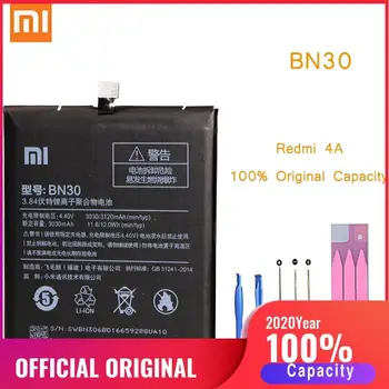 Original Bateria do Telefone para Redmi 4A Bateria Xiaomi hongmi 4A BN30 Substituição de Baterias Xiomi hongmi bateria