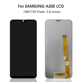 Original Display Para Samsung Galaxy A20e A202 A202F Tela LCD Touch screen Digitalizador Substituição de Peças