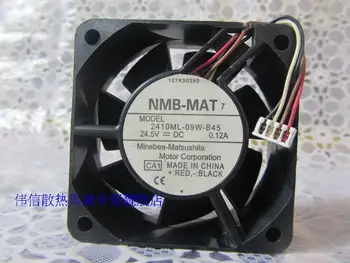 Original NMB 2410ML-09W-B45 6025 De 24,5 V 0.12A60 * 60 * 25 mm ventilador de refrigeração
