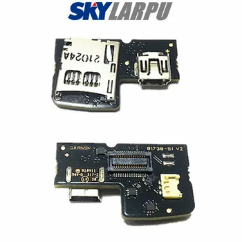 Original PCB Com Mini USB e MicroSD, Suporte para Garmin Edge 810-TIPO 10 (810 Touring) Reparação ou Substituição do produto Frete Grátis