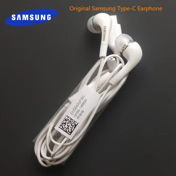 Original Samsung DAC USB TIPO C Fone de ouvido Estéreo Digital de Fones de ouvido Com Microfone com Controle Remoto Para Galaxy Nota 10 Pro A8S A60 A80 e A90